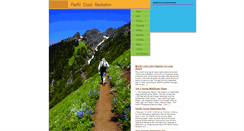 Desktop Screenshot of pacificcoastrecreation.com